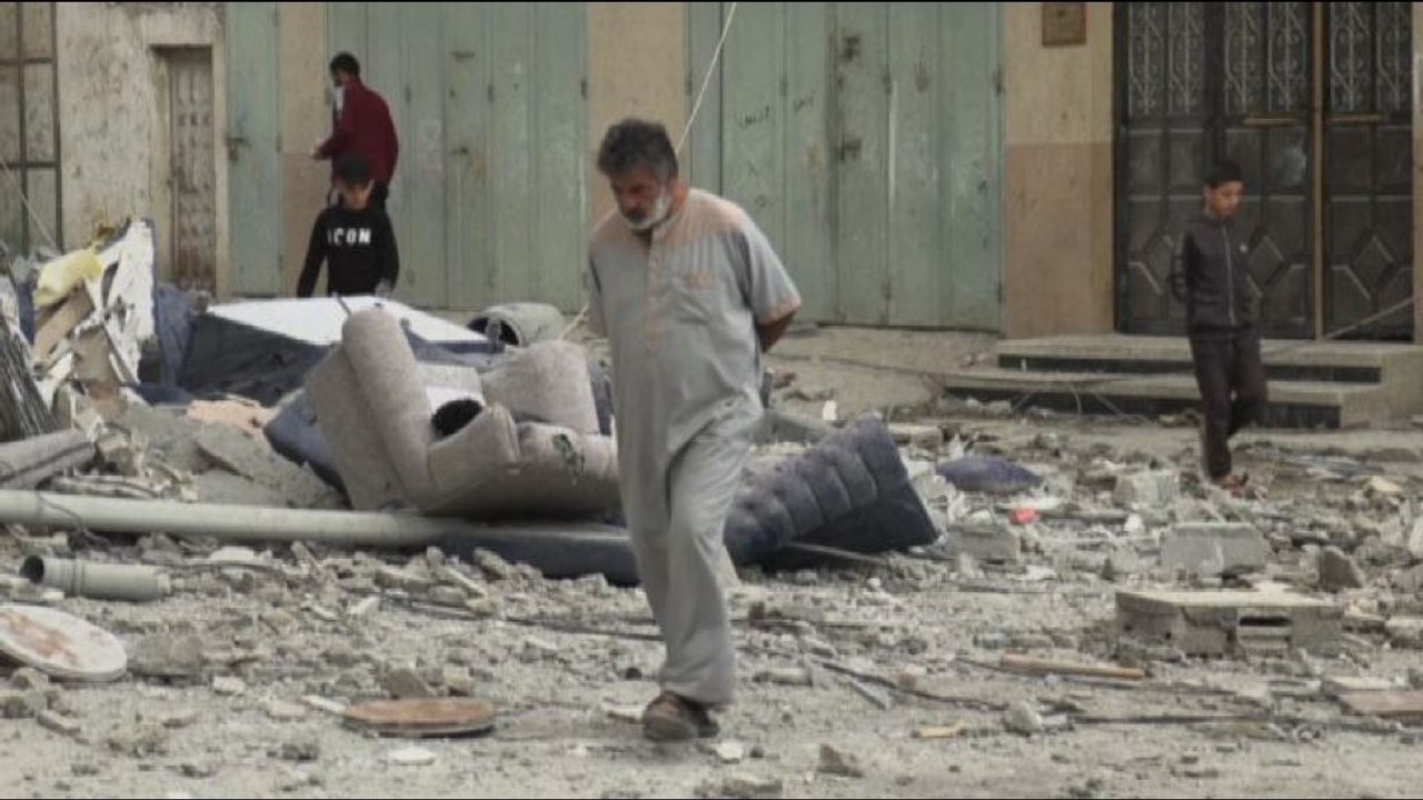 Tra le macerie di Gaza dopo gli attacchi israeliani