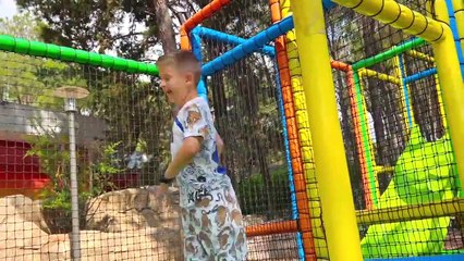 Diana Roma and Oliver Have a Fun Day at the Kids Club