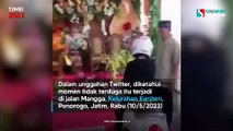 Heboh! Wanita ini Nekat Terobos Hajatan dengan Motor, Pengantin Syok dan Berpelukan