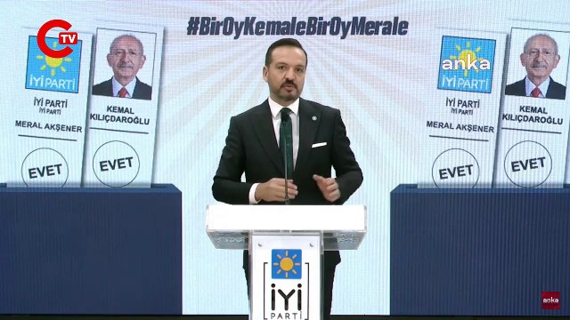 #CANLI Seçime 1 gün kala İYİ Parti Sözcüsü Kürşad Zorlu'dan kritik açıklamalar...
