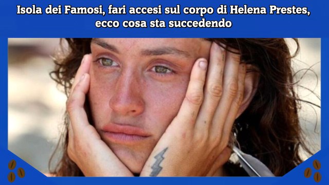 Isola dei Famosi, fari accesi sul corpo di Helena Prestes, ecco cosa sta succedendo