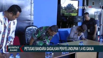 Download Video: Petugas Bandara Berhasil Gagalkan Penyelundupan Ganja Seberat 1,4 Kilogram!