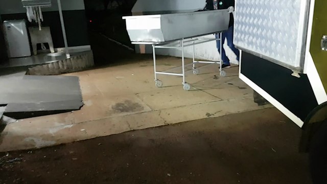 Chega ao IML o corpo de Blaz Gustavo Benitez, vítima de acidente de moto em Santa Tereza do Oeste