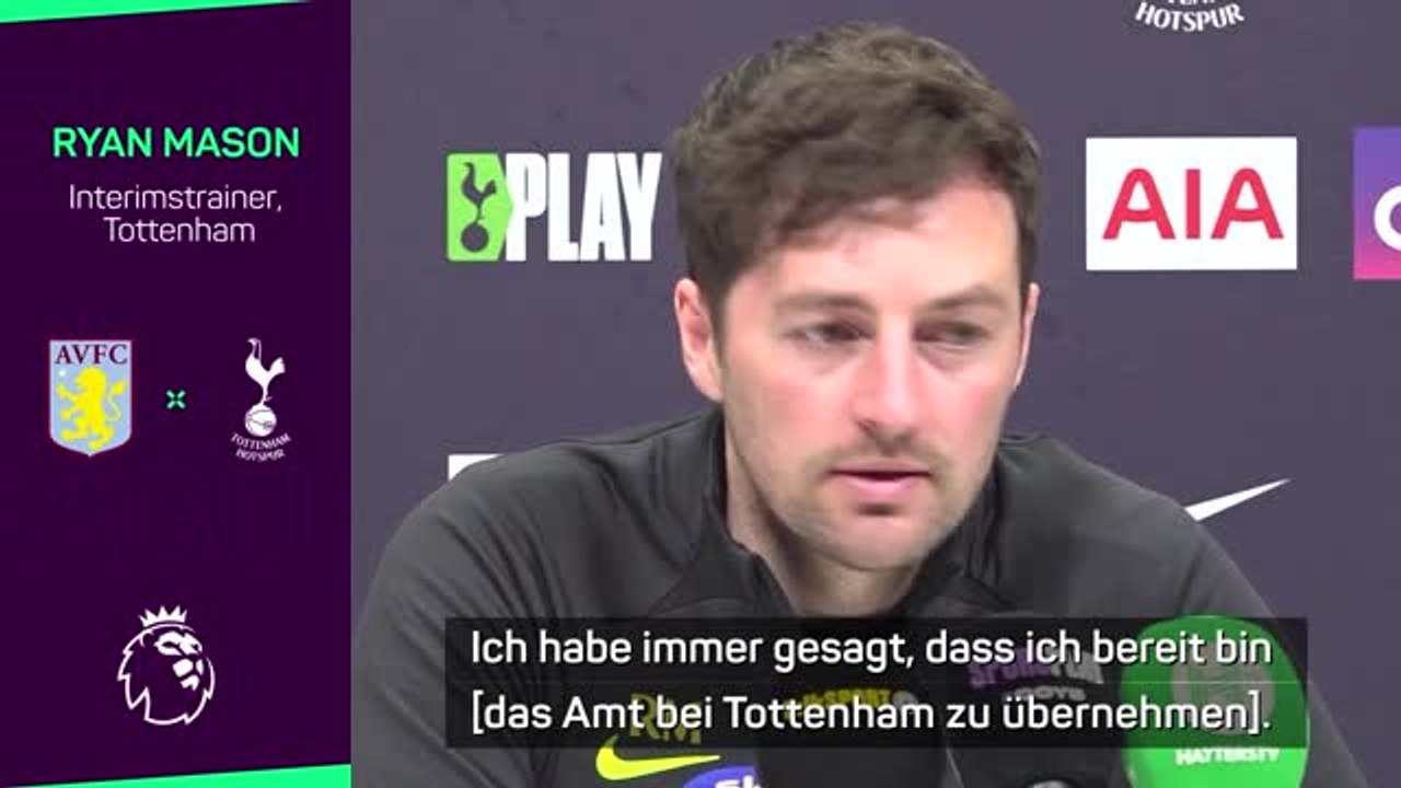 Mason 'bereit' für den Tottenham-Job