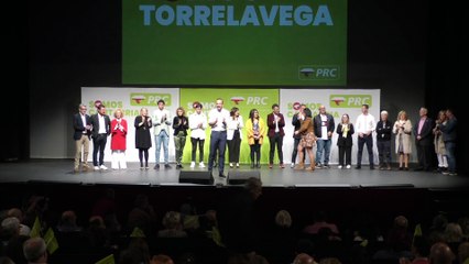 Presentación Candidato Torrelavega y Equipo
