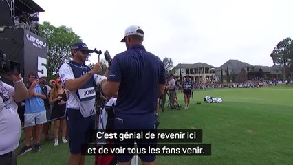 LIV Golf - Grace : "C'est génial de revenir ici et de voir tous les fans venir"