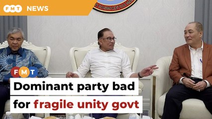 Not good to have dominant party in unity govt, say analysts