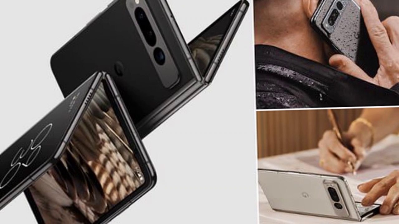 Google launches its most expensive smartphone yet: Pixel Fold device folds vertically down the middle of the screen - but has an eyewatering £1,749 price tag
