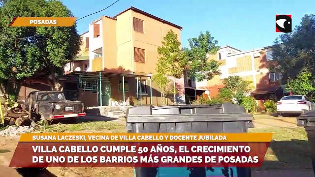 Villa Cabello cumple 50 años, el crecimiento de uno de los barrios más grandes de Posadas