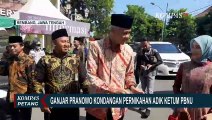 Ganjar Pranowo Kondangan Pernikahan Adik Ketum PBNU di Rembang Jawa Tengah