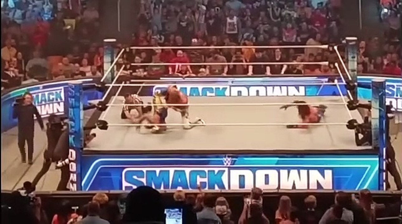 Aj Styles defeats Edge and Rey Mysterio in World Title Tournament - WWE Smackdown 5/12/23