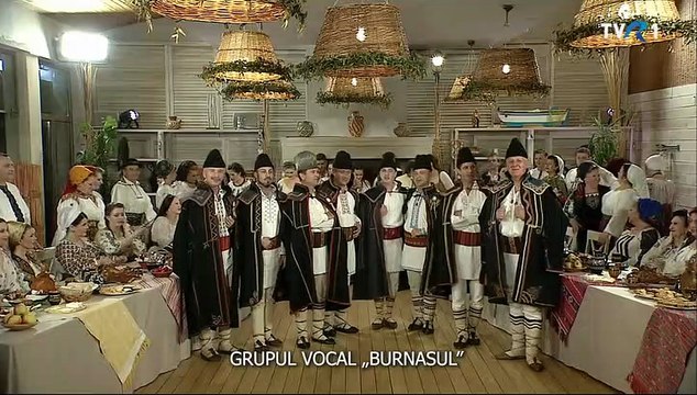 Grupul vocal „Burnasul” - Sapte saptamani din post (La masa de Paste - TVR - 17.04.2023)