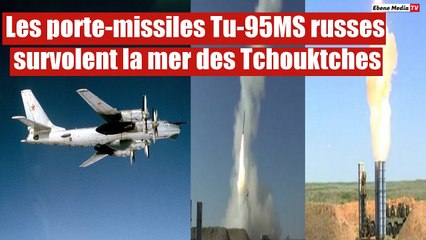 Les porte-missiles Tu-95MS russes survolent la mer des Tchouktches