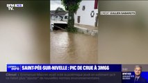 Fortes pluies dans les Pyrénées-Atlantiques: les images de Saint-Pée-sur-Nivelle à nouveau inondée
