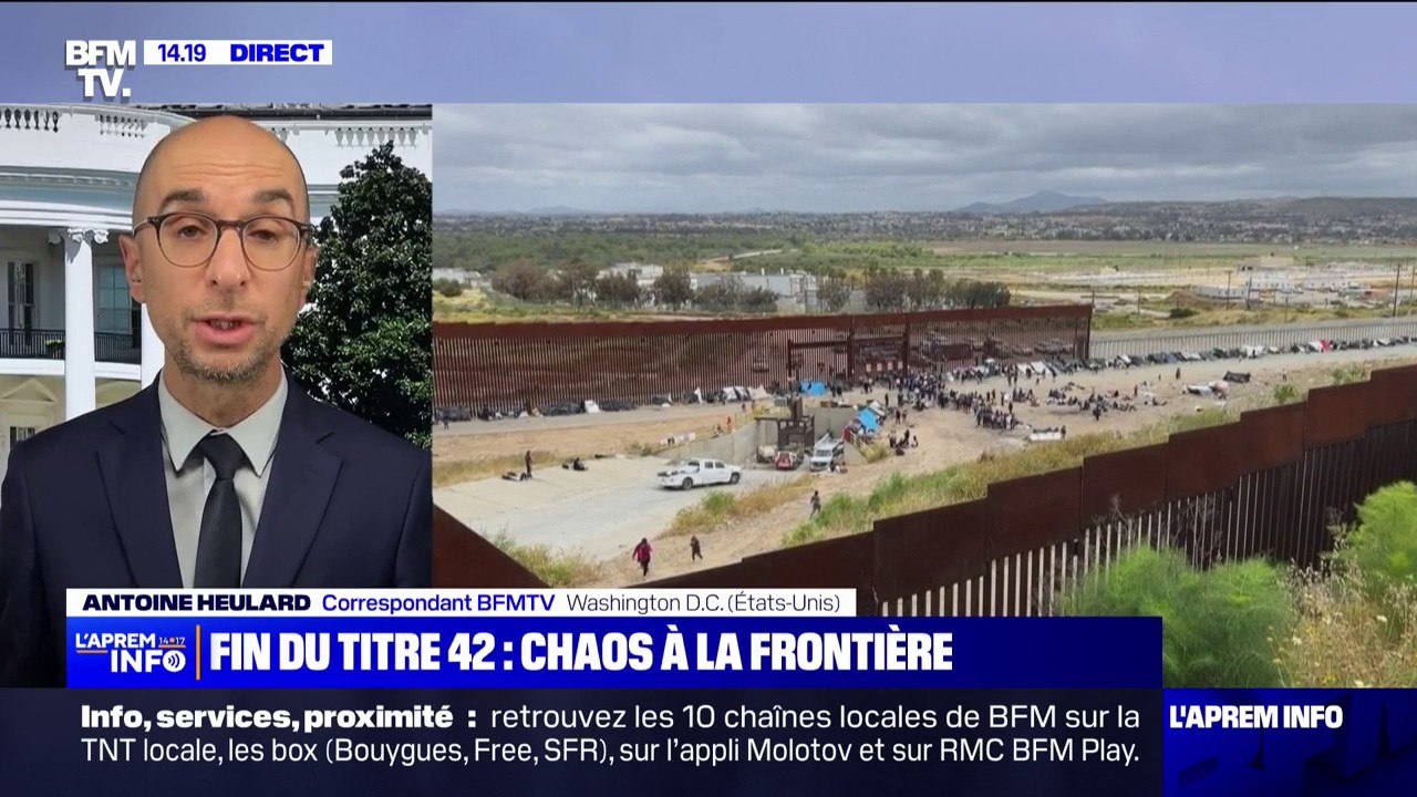 États-Unis: la fin du "Titre 42" a-t-elle provoqué un afflux de migrants à la frontière avec le Mexique?