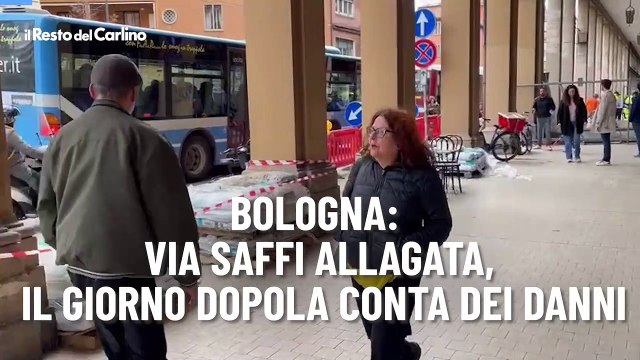 Bologna: via Saffi allagata, il giorno dopo la conta dei danni
