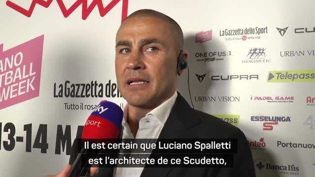 Naples - F. Cannavaro : Spalletti est l'architecte de ce Scudetto