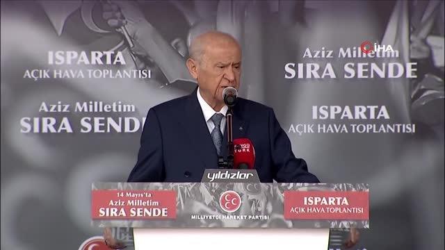 Devlet Bahçeli: Zillet ittifakı paydasında buluşan partilerin hepsinin ağzı, PKK ağzıdır