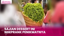 Sajian Dessert Ini Ngeprank Penikmatnya Bentuknya Es Krim tapi Pas Dicoba Ternyata Bukan