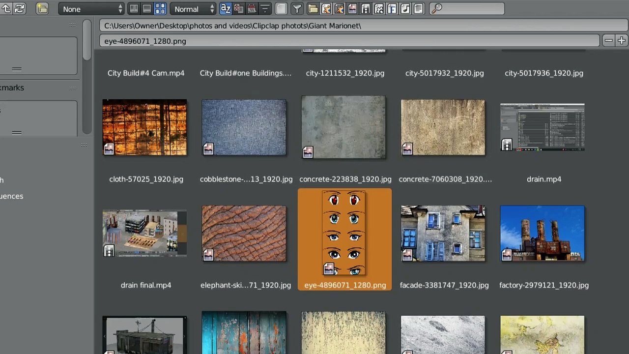 Character Speed Build in Blender # Modeling Eyes and eyes Texture