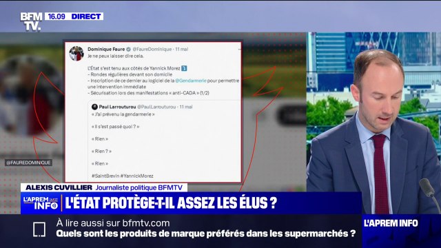 Dans une série de tweets, le maire démissionnaire de Saint-Brevin-les-Pins assure que l'État n'a pas été à ses côtés lorsqu'il recevait les menaces de militants opposés à l'accueil des migrants et jusqu'à l'incendie criminel de son domicile