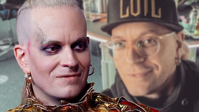 ESC-Stars Lord of the Lost: SO anders sieht Sänger Chris ungeschminkt aus