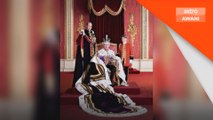 Gambar rasmi pertabalan Raja Charles didedahkan