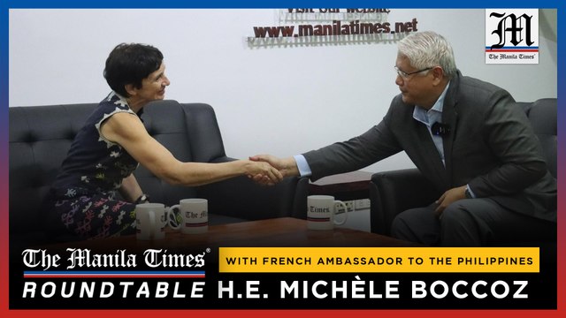 French Ambassador to the Philippines H.E. Michèle Boccoz | The Manila Times Roundtable