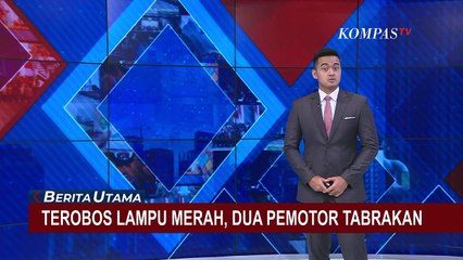 Download Video: Terobos Lampu Merah, 2 Pemotor di Blora Jateng Tabrakan hingga Luka Parah!