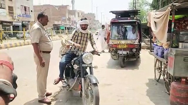 Thousands of excuses for not wearing a helmet, someone forgot and someone's Bapu is sick