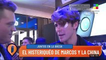 Marcos habla sobre su encuentro con la China Suárez
