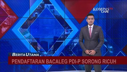 Diduga Ada Perubahan Nomor Urut Caleg, Pendaftaran Bacaleg di PDI Perjuangan Sorong Ricuh!