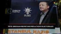 teleSUR Noticias 11:30 13-05: Pdte. Erdoğan respetará resultados electorales en Türkiye