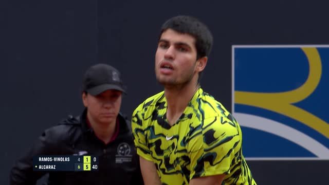 Rome - Alcaraz sans pitié pour Ramos-Vinolas