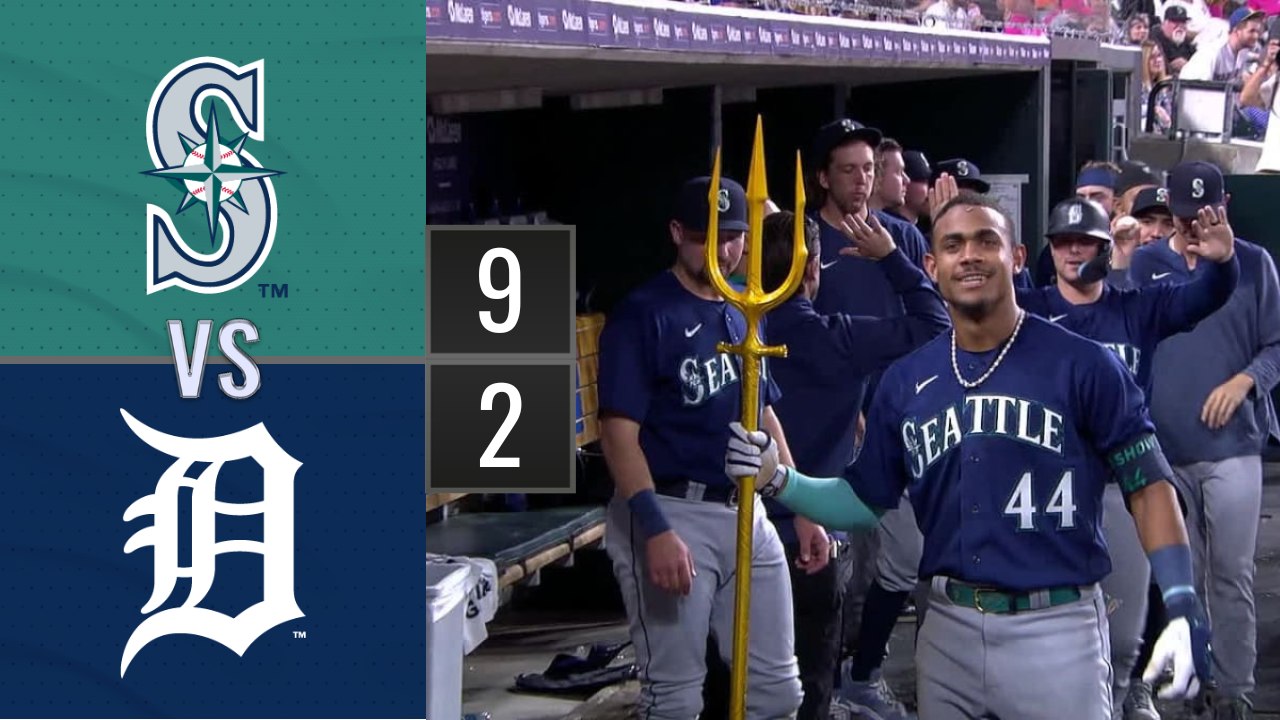 Resumen Marineros de Seattle vs Tigres de Detroit | MLB 12-05-2023