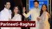 Parineeti Chopra and Raghav Chadda makes first appearance after getting engaged, Watch |OneindiaNews