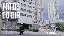 13 sacadas de edifício desabam em Belém neste sábado