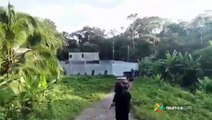 tn7-Realizan allanamiento por homicidio y encuentran gran cantidad de droga y armas-130523