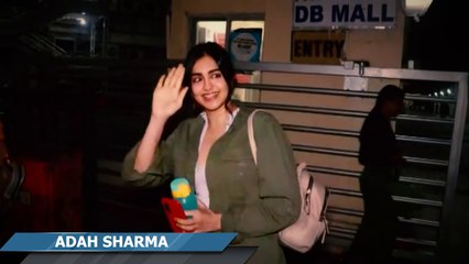 Hot Actress Adah Sharma Spotted at Juhu for Watching Movie