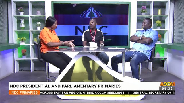 NDC Presidential and Parliamentary Primaries: Voting Process Analysis - Adom TV (13-5-23)