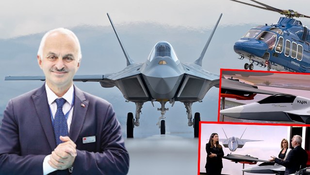 TUSAŞ Genel Müdürü Kotil CNN Türk ekranlarında