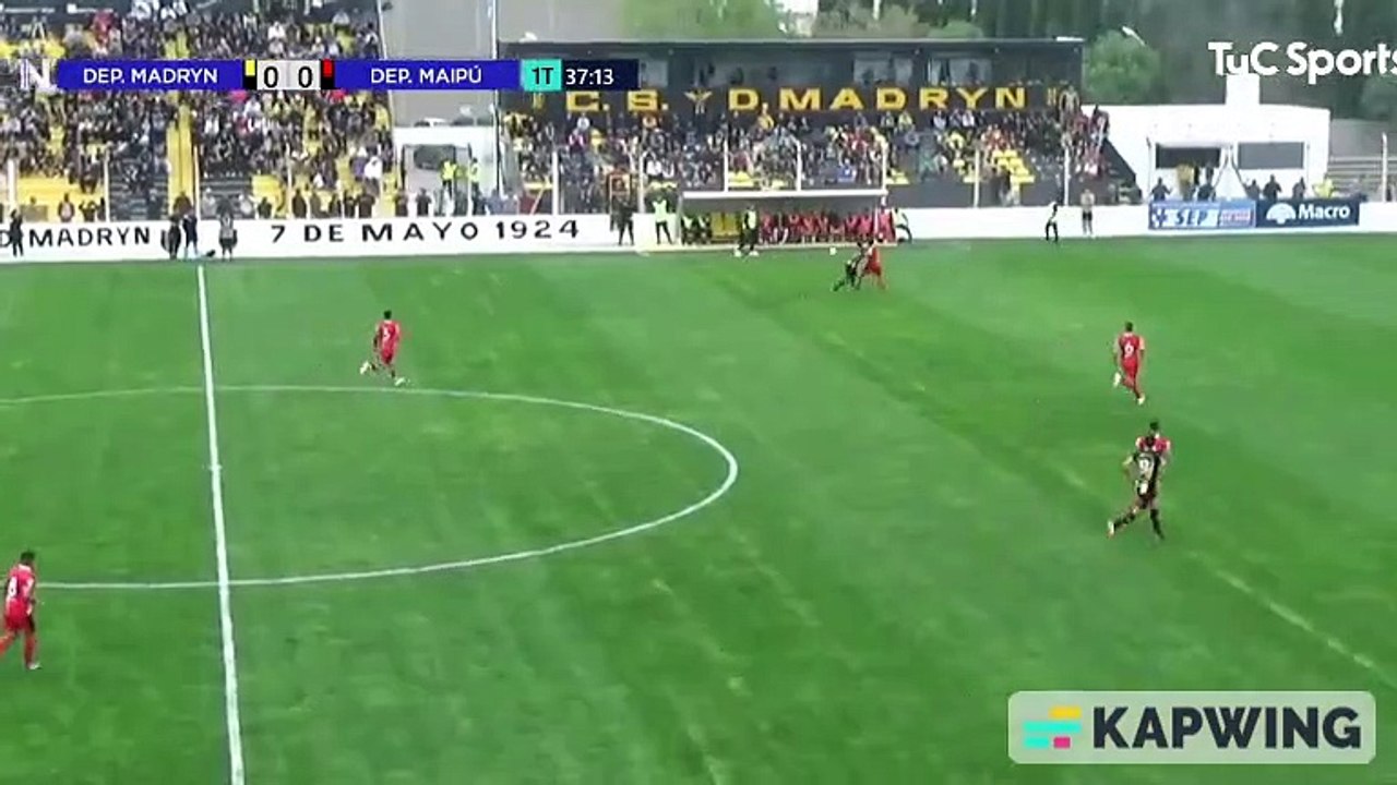 Gol González (Dep. Madryn 1 - 0 Dep. Maipú)