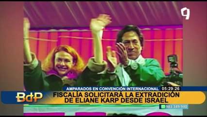 Fiscalía solicitará la extradición de Eliane Karp desde Israel