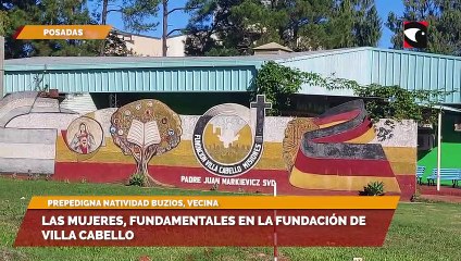 Las mujeres, fundamentales en la fundación de Villa Cabello