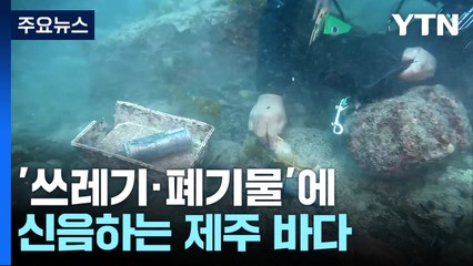 '쓰레기·폐기물'에 신음하는 제주 바다 / YTN