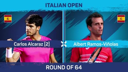 Download Video: Alcaraz beats Ramos-Vinolas to secure return to world number one