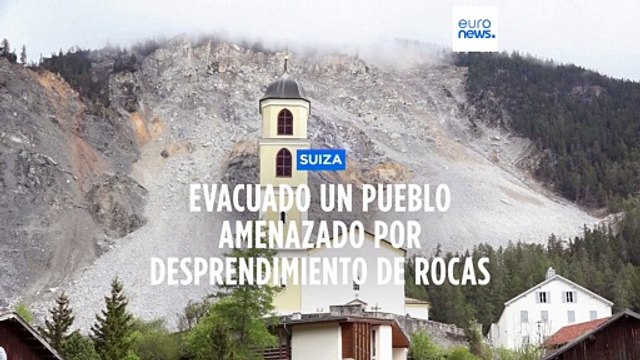 Suiza | Riesgo inminente de derrumbe de dos millones de metros cúbicos de roca