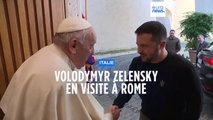 Volodymyr Zelensky à Rome, Berlin annonce une importante aide militaire