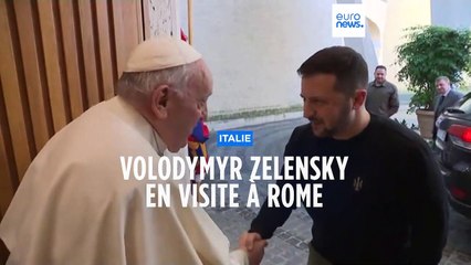 Volodymyr Zelensky à Rome, Berlin annonce une importante aide militaire