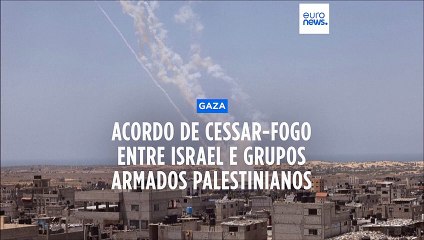 Alcançado acordo de cessar-fogo em Gaza